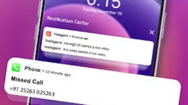 Phone 13 Launcher OS 15 скриншот 2