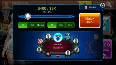 Dinger Poker скриншот 1