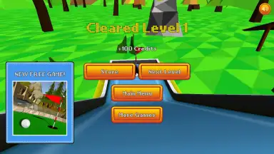 Mini Golf: Retro скриншот 2