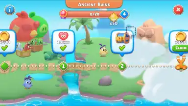 Angry Birds Journey скриншот 2