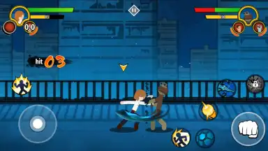 Stickman Cursed: Phantom Fight скриншот 5