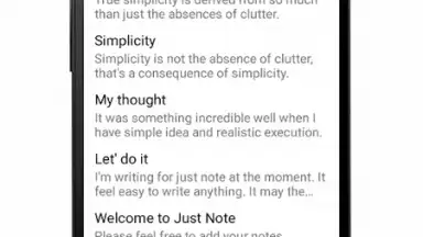 Just Note скриншот 11