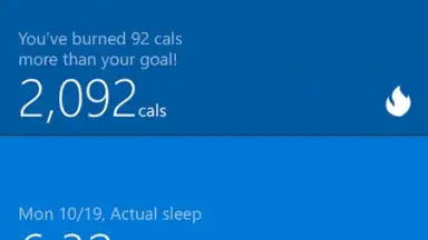 Microsoft Health скриншот 7