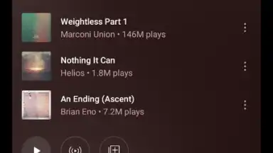 YouTube Music скриншот 13