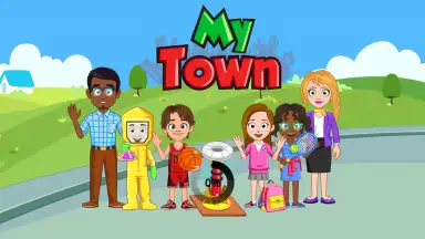 My Town : School Free скриншот 1