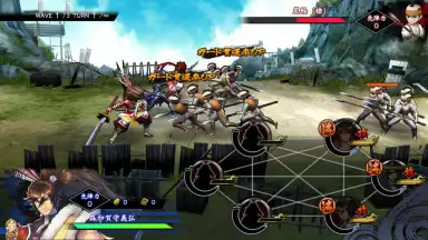 Sengoku Basara Battle Party скриншот 1