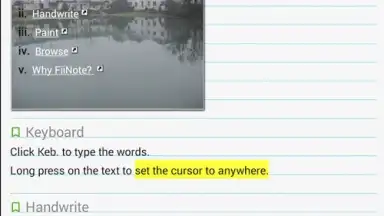 FreeNote 7 скриншот 8
