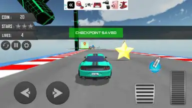 Mega Ramp Car Stunts Game скриншот 7
