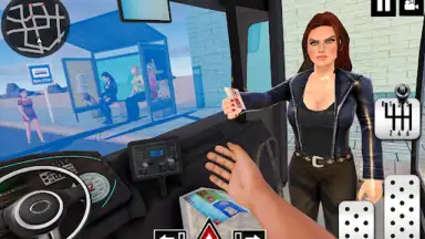 Coach Bus Driving - Bus Games скриншот 5