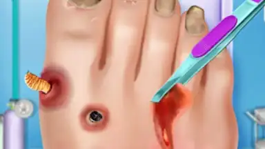 ASMR Salon: Foot Care Makeup скриншот 8