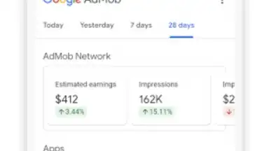 Google AdMob скриншот 4