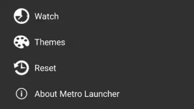 Metro Launcher 10 скриншот 4