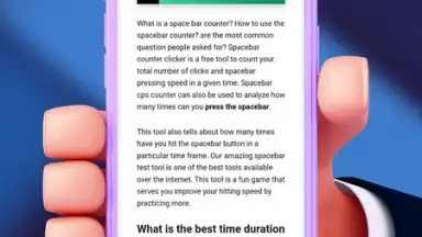 Spacebar Counter скриншот 2