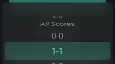 Correct Score King скриншот 4