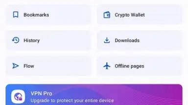 Opera Browser скриншот 3
