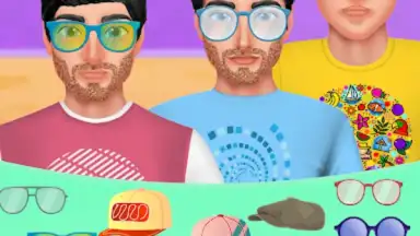 Barber Salon Beard & Hair Game скриншот 2