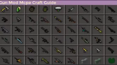 Gun Mods for Minecraft 0.14.0 скриншот 1