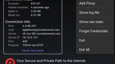 OpenVPN Connect скриншот 5