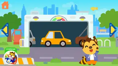 Car game for kids and toddler скриншот 1