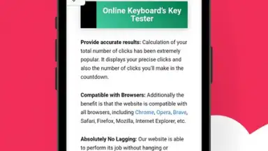 Keyboard Counter скриншот 1