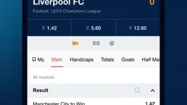 Marathonbet скриншот 1