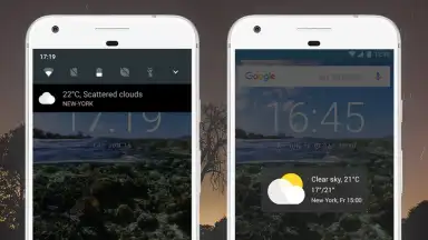 Weather App - Lazure: Forecast & Widget скриншот 1