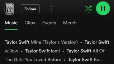 Spotify скриншот 26