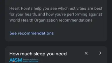 Google Fit скриншот 3