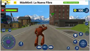 Bear Rope Hero Vice Town скриншот 4