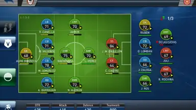 PES Club Manager скриншот 4