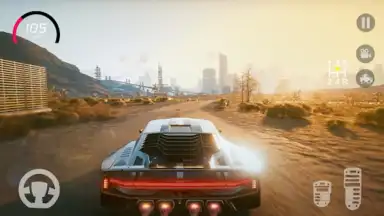 Fast Grand Car Driving Sim 3d скриншот 3