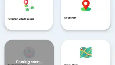GPS Road Map скриншот 2
