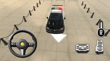 Police Car Parking Simulator скриншот 2
