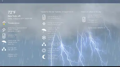 Weather XL PRO скриншот 6