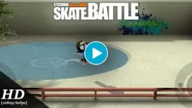 Stickman Skate Battle скриншот 1