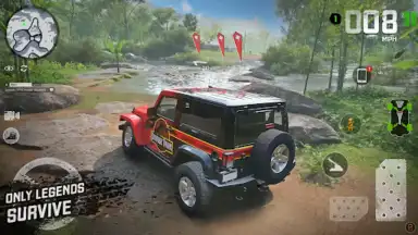 offroad SUV jeep 4x4 driving скриншот 2