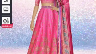 Indian Fashion Dressup Stylist скриншот 12
