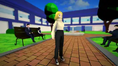 Ai To Noroi: School Simulator скриншот 2