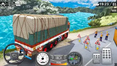 Euro Cargo Truck Simulator 3D скриншот 4