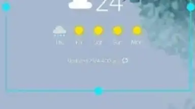 Samsung Weather скриншот 1