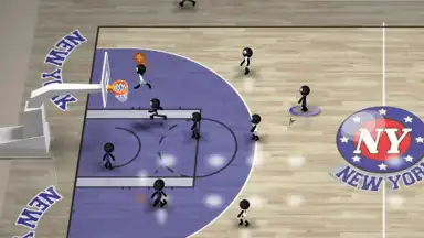 Stickman Basketball скриншот 1