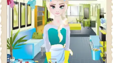 Gina-House Cleaning Games скриншот 2