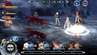 BLAZBLUE ALTERNATIVE DARKWAR скриншот 2