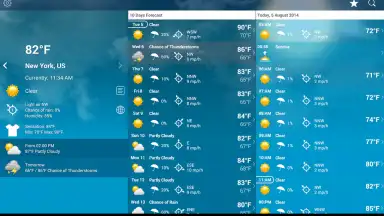 Weather XL PRO скриншот 7