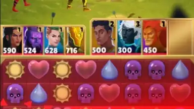 Puzzle Clash Heroes: Neolympia скриншот 5