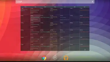 Touch Calendar Free скриншот 2