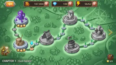 Heroes Legend: Idle Battle War скриншот 4