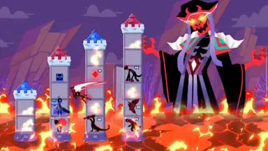 Hero Castle War: Tower Attack скриншот 2