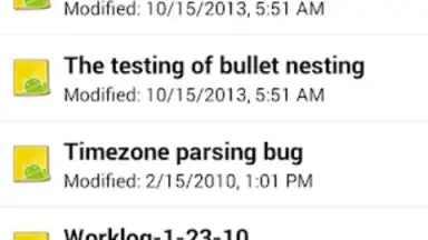 Tomdroid скриншот 8