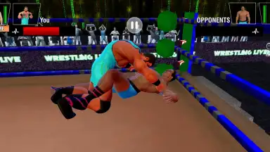 Tag Team Wrestling Games: Mega Cage Ring Fighting скриншот 11